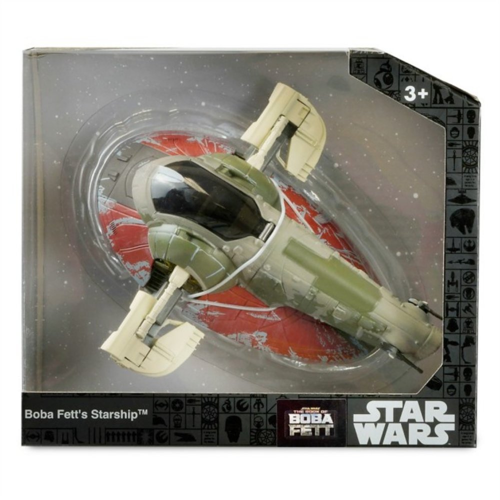Disney Star Wars The Book of Boba Fett Starship Die Cast Vehicle New Slave 1
